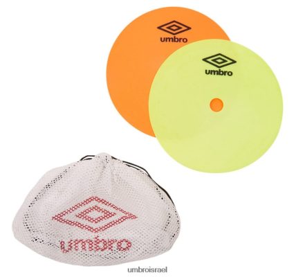 Umbro לִשְׁנֵי הַמִינִים סמנים שטוחים (10) לְעַרְבֵּב אביזרים 20PR4N367 Umbro ישראל