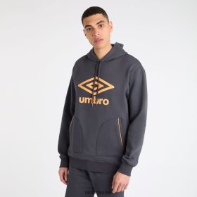 Umbro אֲנָשִׁים מכסה המנוע כתום כחול/בוער קולגייט הַלבָּשָׁה 20PR4N119 Umbro Football Kits