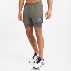 Umbro אֲנָשִׁים אימון מקצוען עילית היברידית קצרה אקדח הַלבָּשָׁה 20PR4N194 Umbro Football Kits