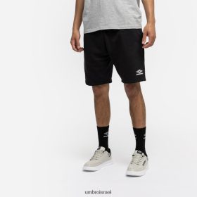 Umbro אֲנָשִׁים ריצת יהלום קצרה סלע שחור/ירח הַלבָּשָׁה 20PR4N220 Umbro ישראל