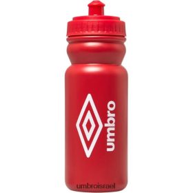 Umbro אֲנָשִׁים בקבוק מים אדום/לבן אביזרים 20PR4N274 Umbro ישראל