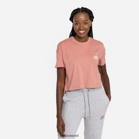 Umbro נָשִׁים טי יבול יהלומים שושנת/לבנה הַלבָּשָׁה 20PR4N405 Umbro תחתונים