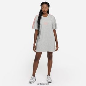 Umbro נָשִׁים שמלת טי מגודל של יהלום אפור מרל/רוזטה הַלבָּשָׁה 20PR4N414 Umbro תחתונים