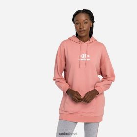 Umbro נָשִׁים יהלום גדול אוי מכסה המנוע שושנת/לבנה הַלבָּשָׁה 20PR4N442 Umbro ישראל