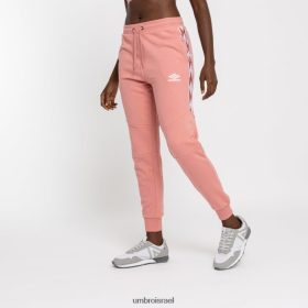 Umbro נָשִׁים מכנס ריצה מודבק יהלום שושנת/לבנה הַלבָּשָׁה 20PR4N471 Umbro תחתונים