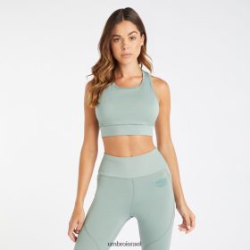 Umbro נָשִׁים חזיית ספורט אימונים מקצוענים צ'ינואה ירוק הַלבָּשָׁה 20PR4N523 Umbro ישראל