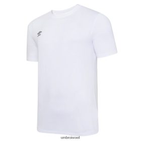 Umbro ילדים טי צוות פנאי מועדון לבן/שחור הַלבָּשָׁה 20PR4N590 Umbro Football Kits