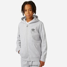 Umbro ילדים רוכסן דרך קפוצ'ון גריי מרל הַלבָּשָׁה 20PR4N621 Umbro תחתונים