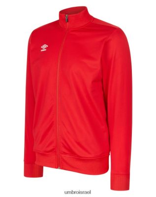 Umbro ילדים קלאב ג'קט חיוני ג'וניור ורמיליון הַלבָּשָׁה 20PR4N694 Umbro ישראל