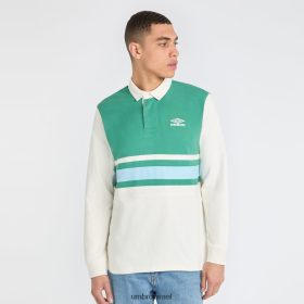 Umbro אֲנָשִׁים גופיית רוגבי ECRU/FIR/ANGEL FALLS הַלבָּשָׁה 20PR4N42 Umbro תחתונים