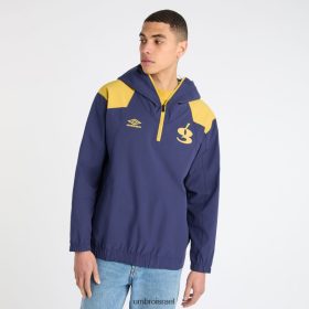 Umbro אֲנָשִׁים Gio Goi Smock Smock חרדל כחול/חריף פטריוט הַלבָּשָׁה 20PR4N237 Umbro תחתונים