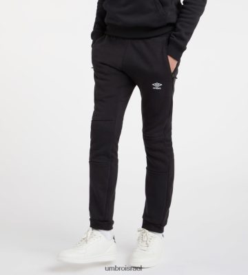 Umbro ילדים Jogpant Jogpant Jogpant Jogpant שחור/לבן הַלבָּשָׁה 20PR4N649 Umbro ישראל