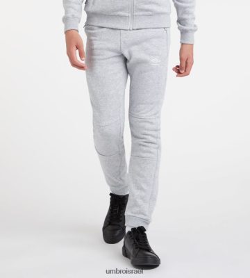 Umbro ילדים Jogpant Jogpant Jogpant Jogpant אפור מרל/לבן הַלבָּשָׁה 20PR4N650 Umbro Football Kits