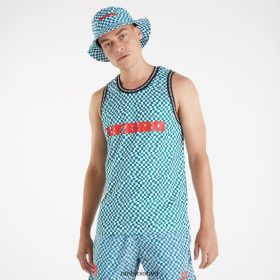 Umbro אֲנָשִׁים אפוד MTV אשוחית מוצלת/לבן מבריק הַלבָּשָׁה 20PR4N23 Umbro Football Kits