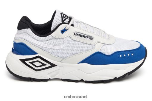 Umbro אֲנָשִׁים נעלי ספורט של פיניקס לבן/שחור/Moonsteruck/TW Royal הַנעָלָה 20PR4N326 Umbro Football Kits