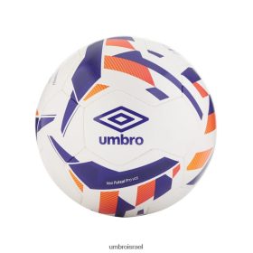Umbro לִשְׁנֵי הַמִינִים Neo Futsal Pro לבן/ספקטרום כחול/ציפורן בהיר/TeaB אביזרים 20PR4N355 Umbro ישראל