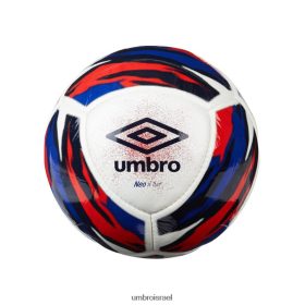 Umbro לִשְׁנֵי הַמִינִים Neo X Premier לבן/ויקטוריה כחול/טווס אביזרים 20PR4N349 Umbro ישראל