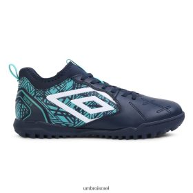 Umbro אֲנָשִׁים Tocco 2 Club tf חיל הים בלייזר/לבן/ליטיגו מפרץ הַנעָלָה 20PR4N302 Umbro Football Kits