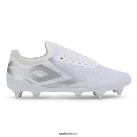 Umbro לִשְׁנֵי הַמִינִים Velocita 6 Pro SG כרום לבן/מתכתי הַנעָלָה 20PR4N581 Umbro Football Kits