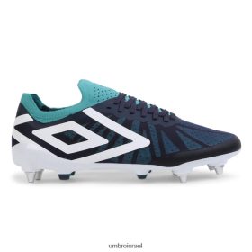 Umbro לִשְׁנֵי הַמִינִים Velocita 6 Pro SG חיל הים בלייזר/לבן/ליטיגו מפרץ הַנעָלָה 20PR4N582 Umbro תחתונים