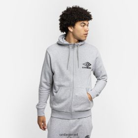 Umbro אֲנָשִׁים מכסה המנוע של יהלום ZT אפור מרל/שחור הַלבָּשָׁה 20PR4N143 Umbro Football Kits