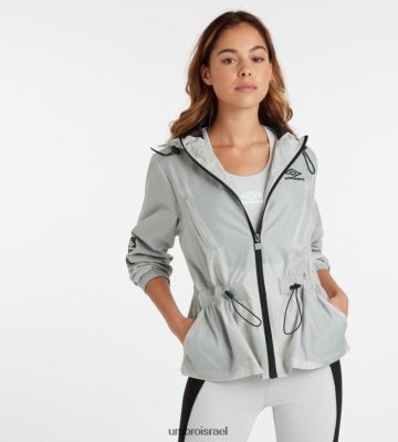 Umbro נָשִׁים ז'קט ZT טכנולוגי רפלקטיבי ערפל/שחור הַלבָּשָׁה 20PR4N517 Umbro ישראל